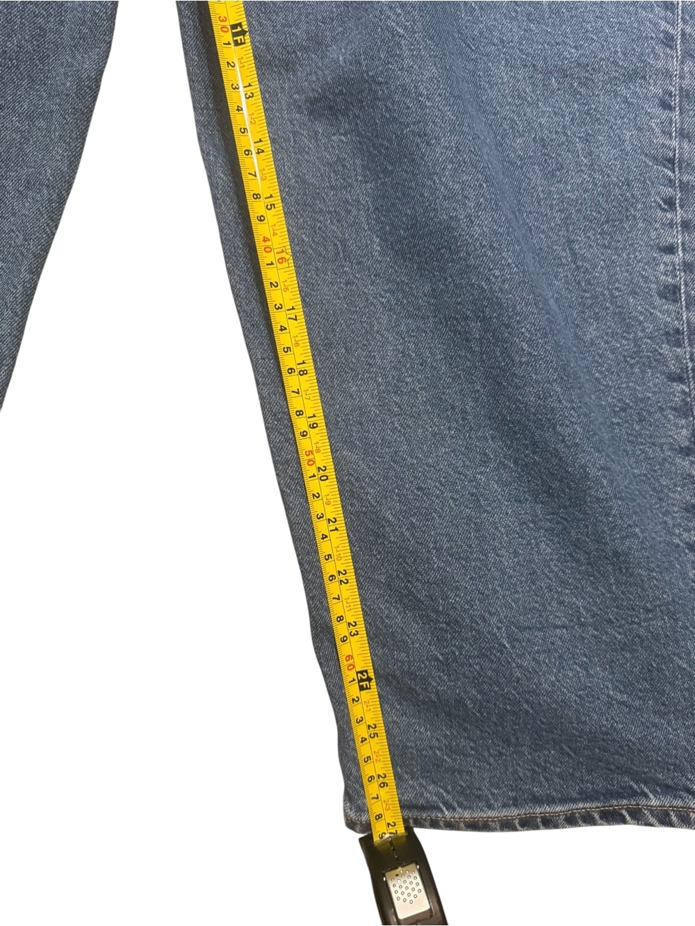 American Eagle Barrel Jeans NWT Size 14 Regular 32W Medium Wash - Picture 4 of 5